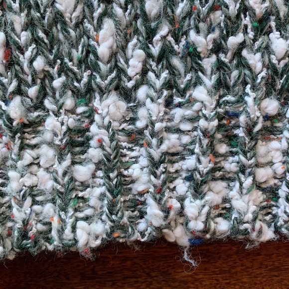 Exclusively for Lord x Taylor chunky knit vintage sleeveless sweater S - Picture 8 of 10